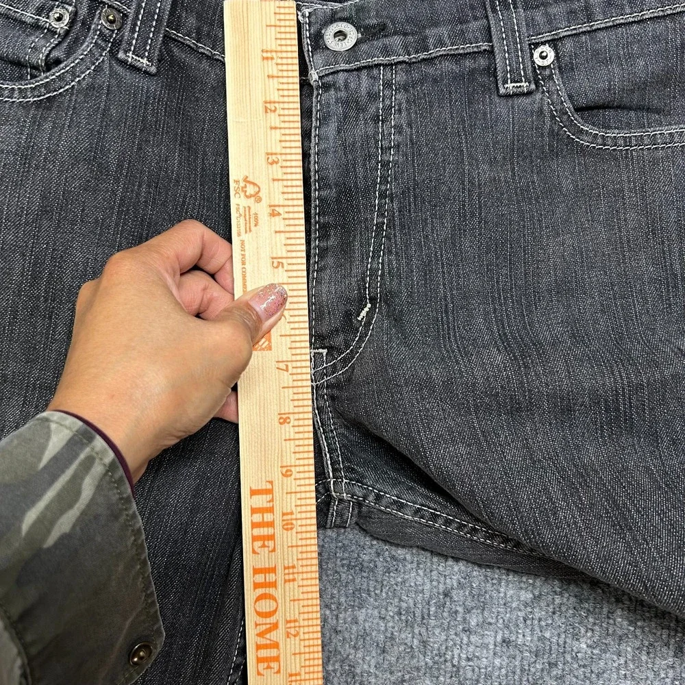 Levi's 510 Super Skinny Jeans Men's Gray Denim Stretch Classic‎ Zip Fly - 32X28